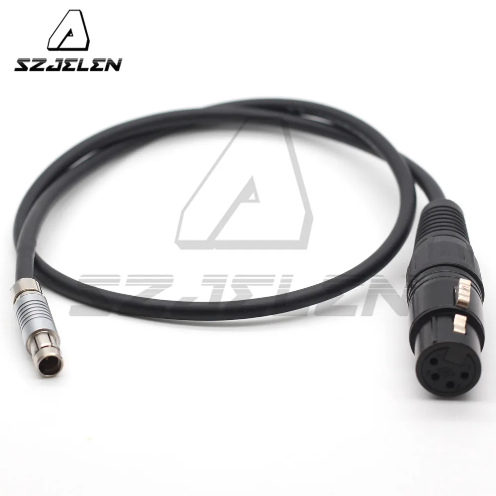 RS 3pin к xlr 4pin female для кабеля питания