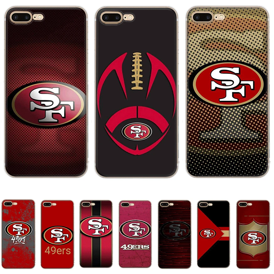 

Mobile Phone Case For iPhone Apple XR X XS Max 6 6s 7 8 P Lus 5 5S SE Shell San Francisco 49ers Protection Fashion