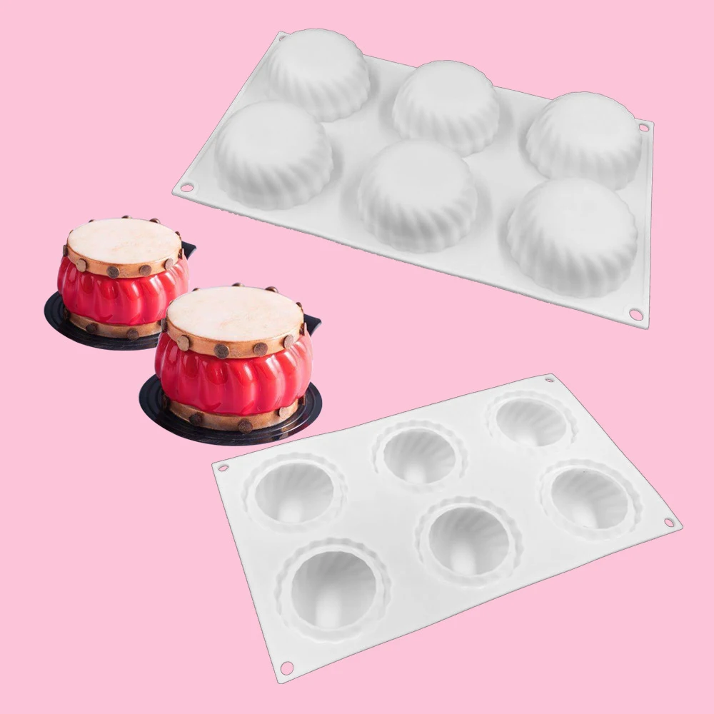 2020 Новый Тыква Форма для торта в форме сердца силиконовые формы DIY мусс Пудинг