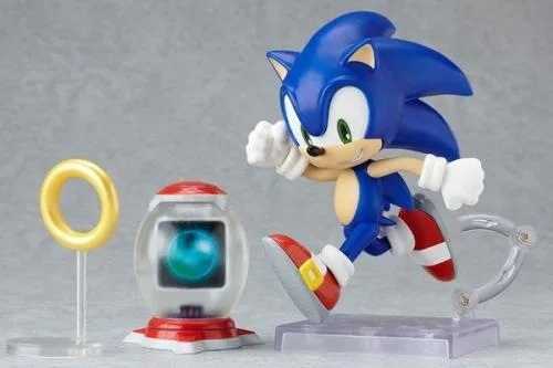 Звуковая фигурка игрушка Sonic 10 см ПВХ Модель игрушки для детей на день рождения