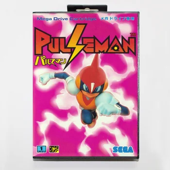 

Pulseman 16bit MD Game Card For Sega Mega Drive/ Genesis with Retail Box