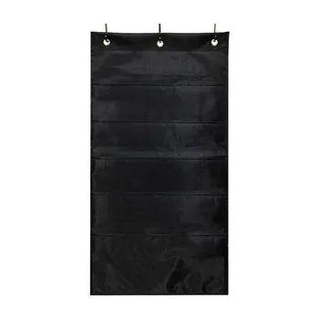 

File Folder Door With Hooks Oxford Cloth Organizer Hanging Pockets Magazines Portable Office Wall Mounted Storage Home School