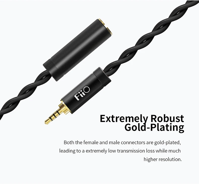 FiiO LB4.4M LB44 LB-4.4M 4,4 мм до 2,5 мм равновесные Наушники Кабель-адаптер