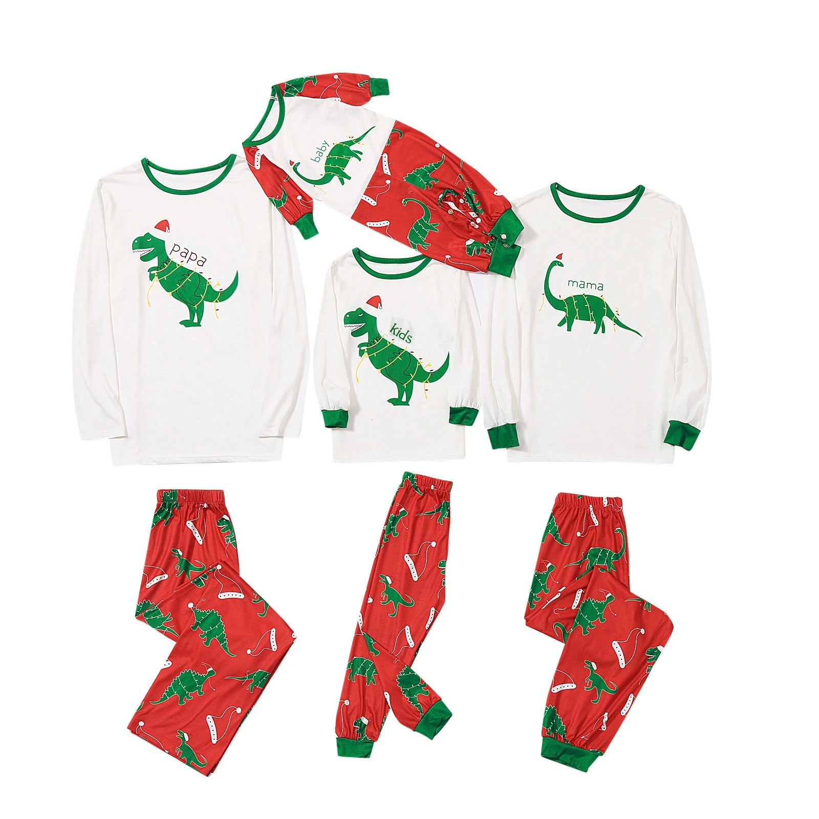 Womens dinosaur christmas pajamas Clearance