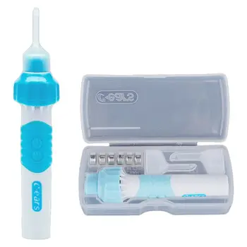 

Safety Electric Cordless Vacuum Earwax Remover Painless Ear Wax Removal Cleaner