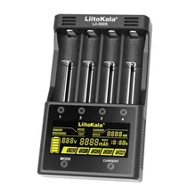 LiitoKala lii-500S зарядное устройство с ЖК-экраном литиевый/NiMH 18650 26650 AA, AAA сенсорное управление