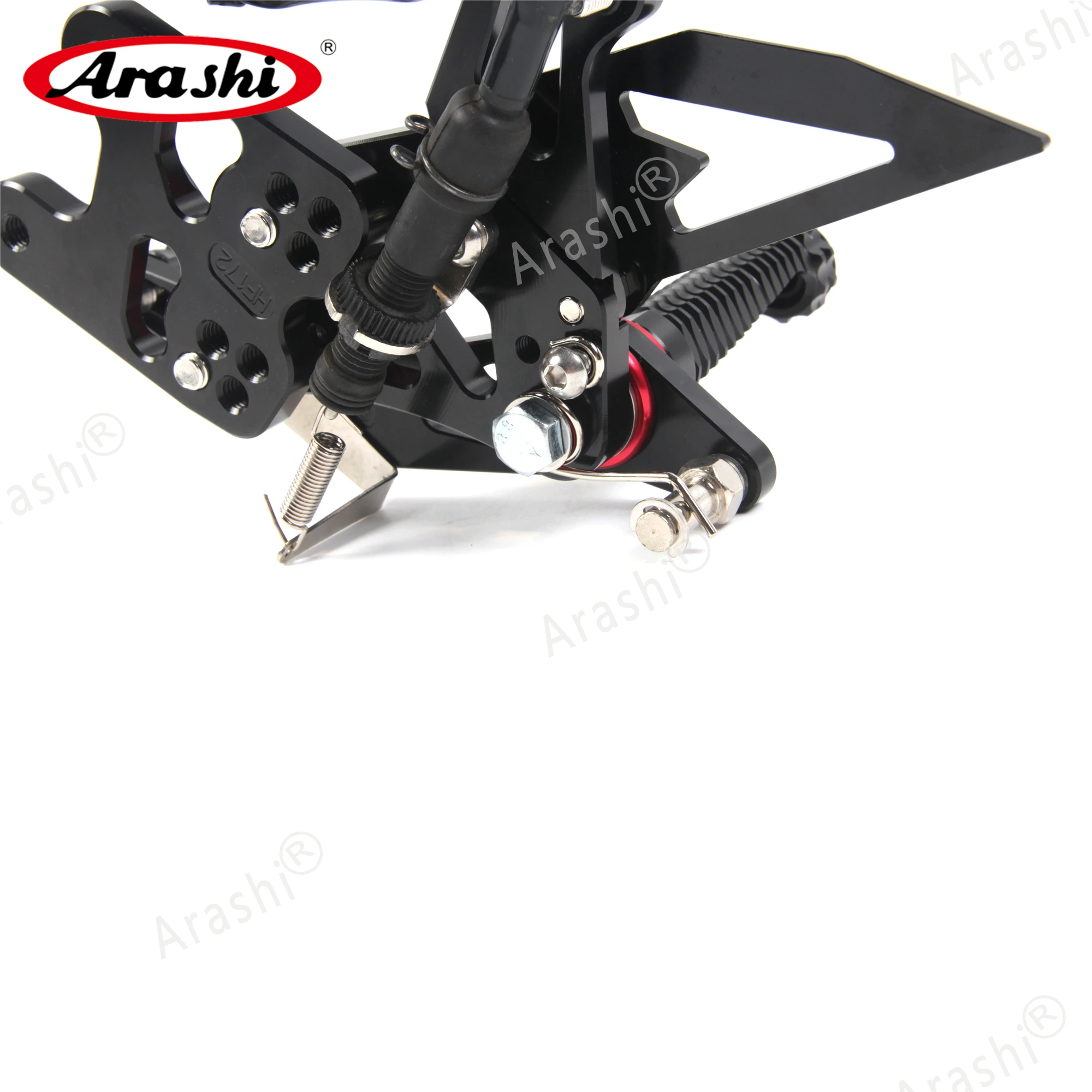 Arashi CNC Rearset Регулируемые подножки для SUZUKI GSX-R1000 2007 2008 GSXR GSX-R 1000 GSX1000R мотоцикл