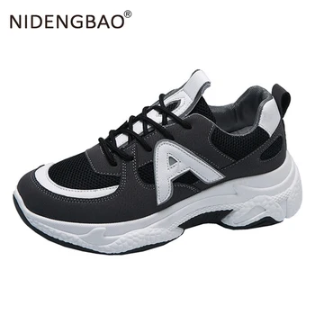 

Women Running Shoes Breathable Mesh Outdoor Chunky Sneakers Female Trainers Dad Shoes Ladies Footwear Chaussure Femme