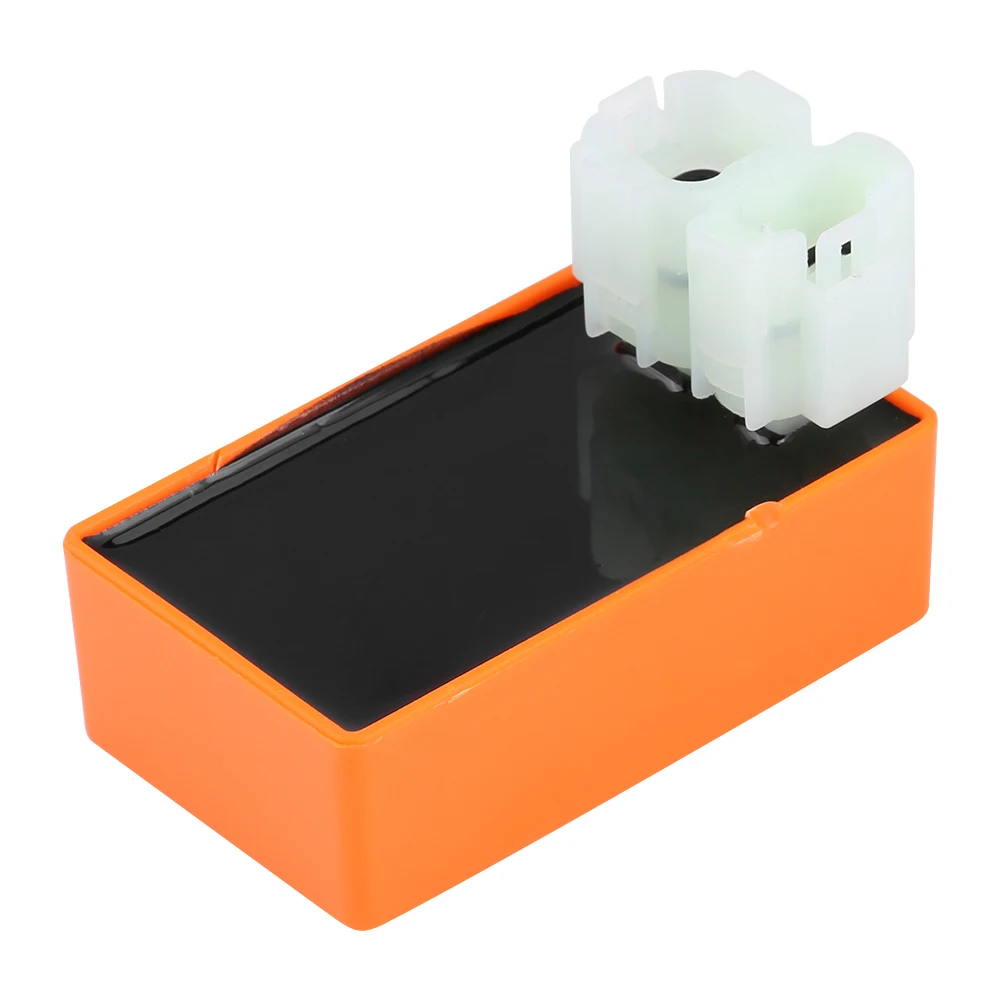 Поставляется с 6 pin racing CDI блок 6-катушка МАГНЕТО СТАТОР Свеча зажигания металлический пластик медный провод для GY6 125cc 150cc мопед скутер