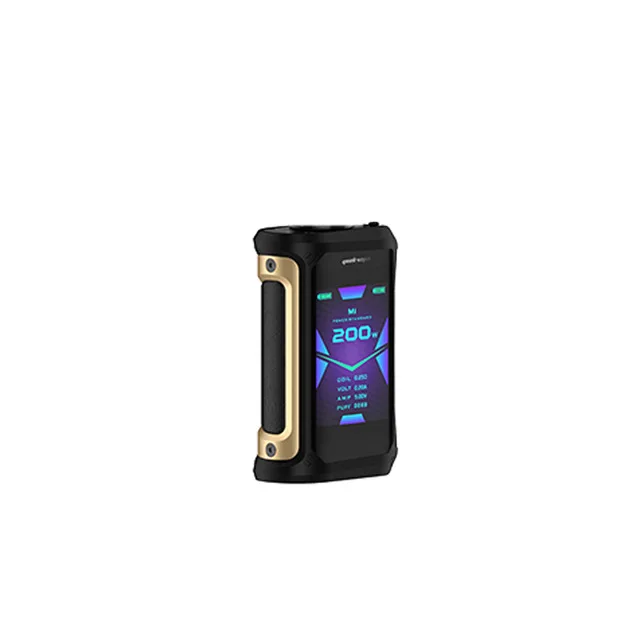 Gold Black 2 шт. Geekvape Aegis X 200 Вт Vape mod 2,0 как чипсет Водонепроницаемый Бокс MOD fit 5,5 мл Cerberus Subohm/Aero Mesh Tank vs ageis legend - Цвет: Gold Black