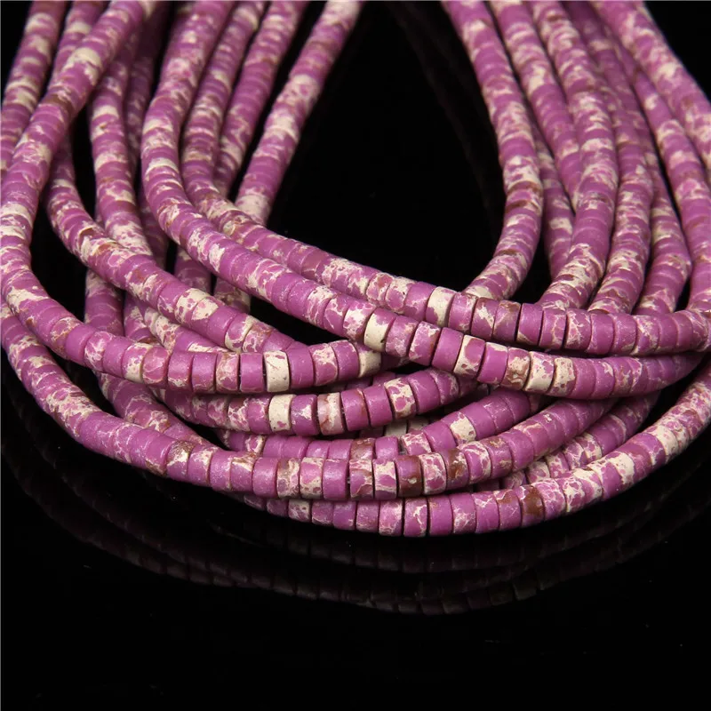 Cuentas espaciadoras de piedra natural, cuentas redondas planas multicolores, cuentas de cuarzo y jade, cuentas sueltas, abalorios para hacer joyas, pulseras DIY
