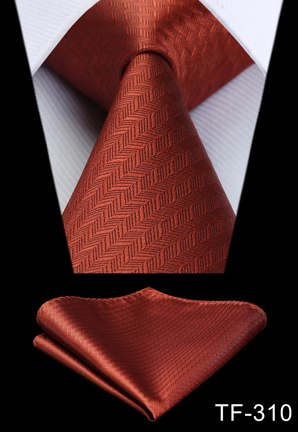 TF-310 Party Wedding Men's Silk Ties Gray Yellow Paisley Floral Jacquard Necktie Handkerchief Set - Цвет: TF-310