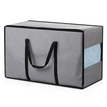 

Magicfly Over-size Storage Bag Waterproof & Portable & Foldable Organizer Under Bed Quilts Blankets Pillow Clothes Organizers