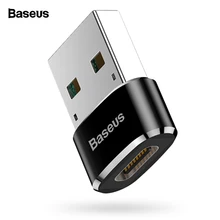 Адаптер Baseus USB на usb type C OTG USB-C конвертер type-c адаптер для samsung S10 Xiaomi Mi 9t Oneplus 7 6t USB OTG разъем
