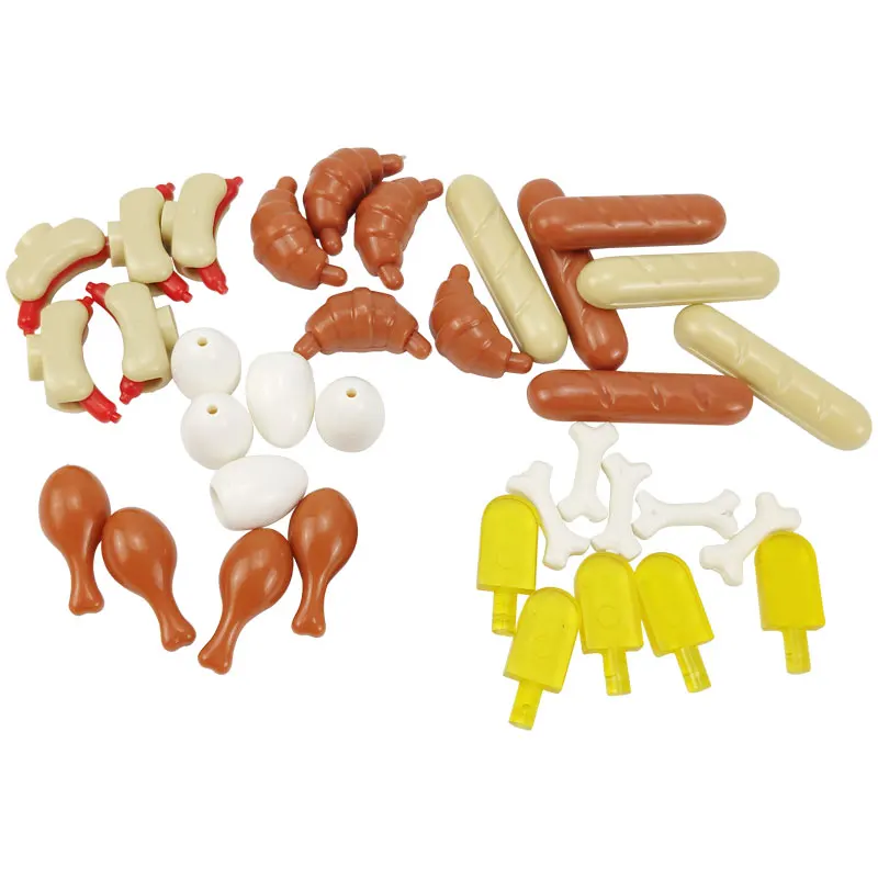 

Legoing City Sets Blocks MOC Friends Model Educational Gifts Kids Toys Compatible Legoingly Food Bricks Fun Plant Figurine World