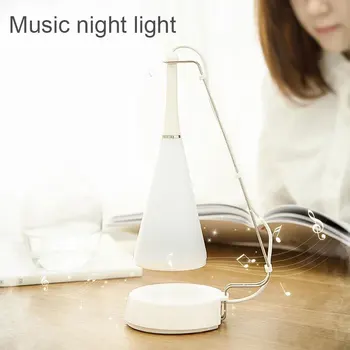 

Music Table Lamp Night Light Bluetooth Speaker Bedside Table Lamp LED Night Lamp Touches Control TSH Shop