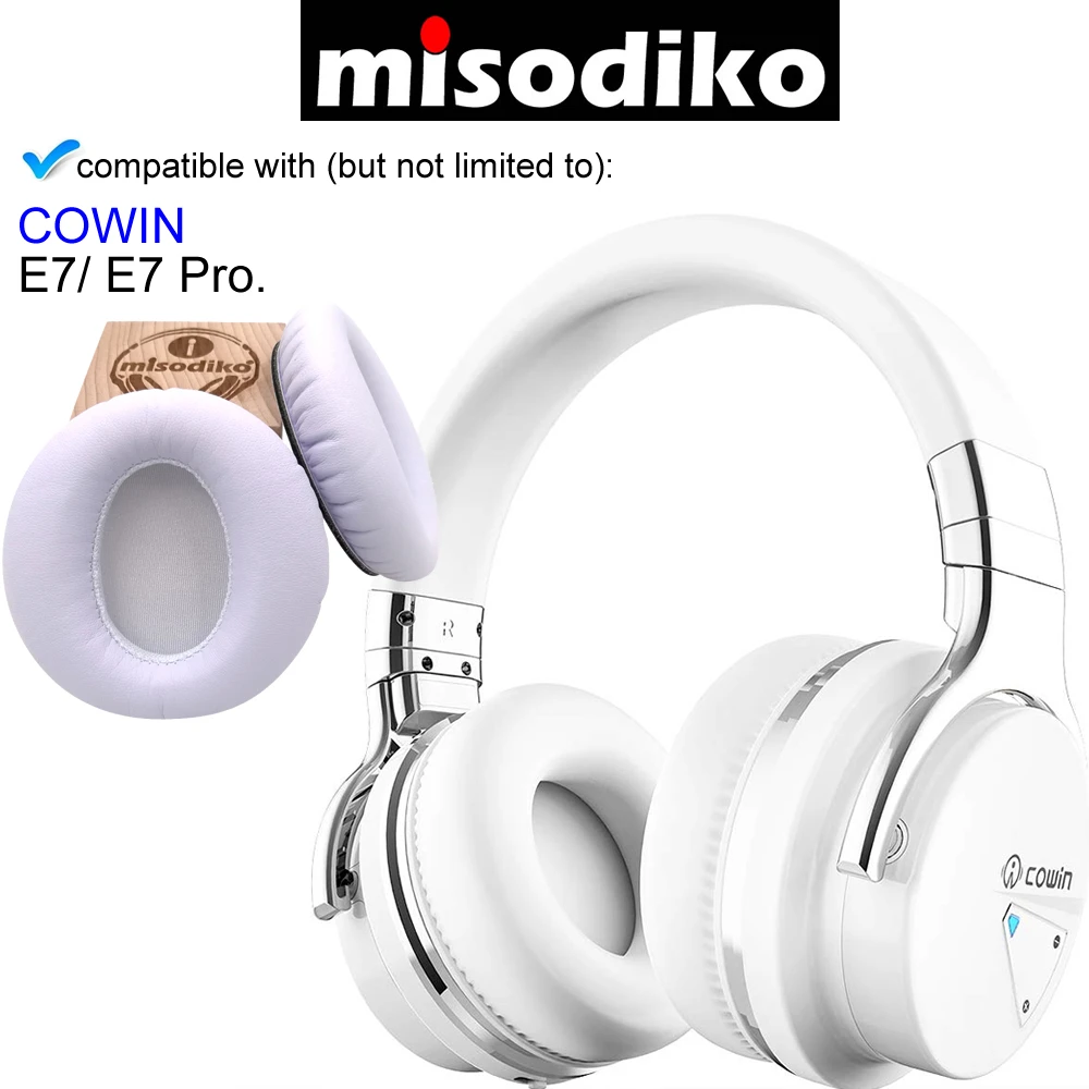 Сменные подушки misodiko амбушюры для COWIN E7/ E7 Pro запасные части наушников накладки на