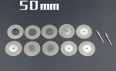 50mm Мини-режущий диск для Rotory аксессуары алмазный шлифовальный круг роторный циркулярный пильный диск абразивный алмазный диск - Цвет: 50mm