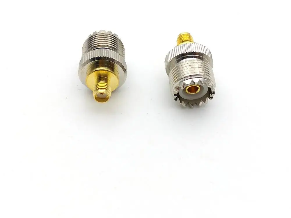 20 шт Медь UHF SO-239 гнездо SMA для женщин радиочастотный адаптер