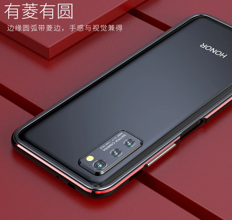Для huawei Honor V30 чехол роскошный алюминиевый бампер защитный чехол для Honor V30 pro Чехол металлический каркас мужской чехол для телефона s