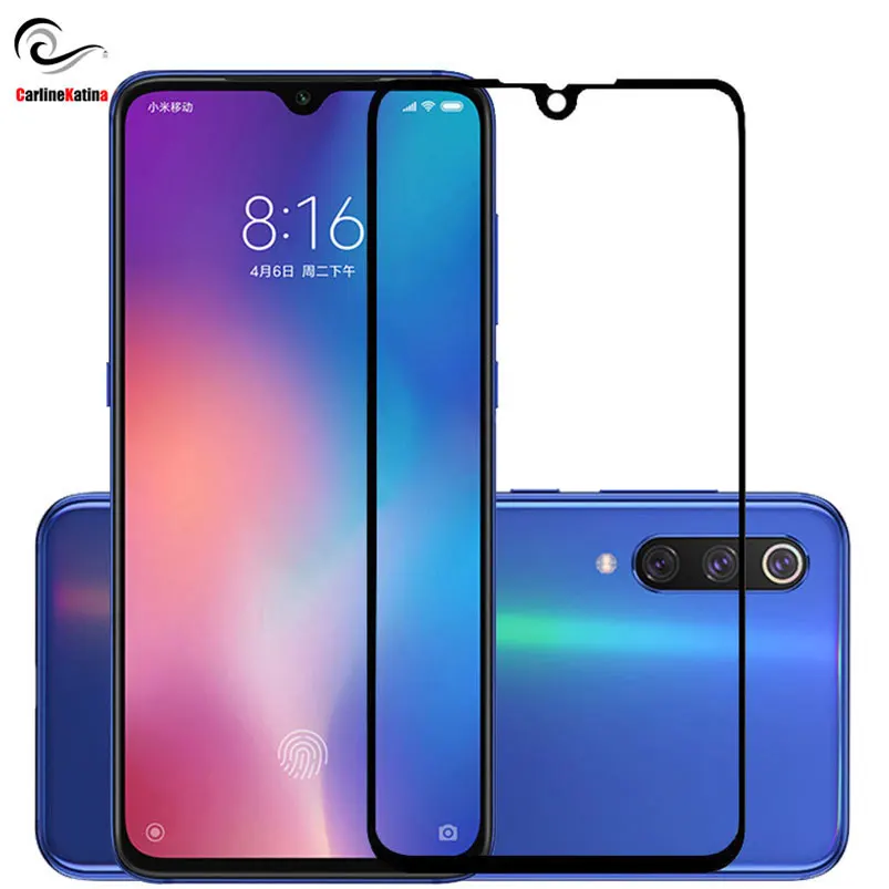 

9H Full Cover Tempered Glass For xiaomi mi 9 Play For Xiaomi redmi note 7 Screen Protector Toughened Film Case 2.5D