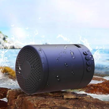 

Wireless Loudspeaker Mini Column Music Bass 5W Outdoor Speaker Waterproof Portable Speaker Macaron Bluetooth Speakers Stereo