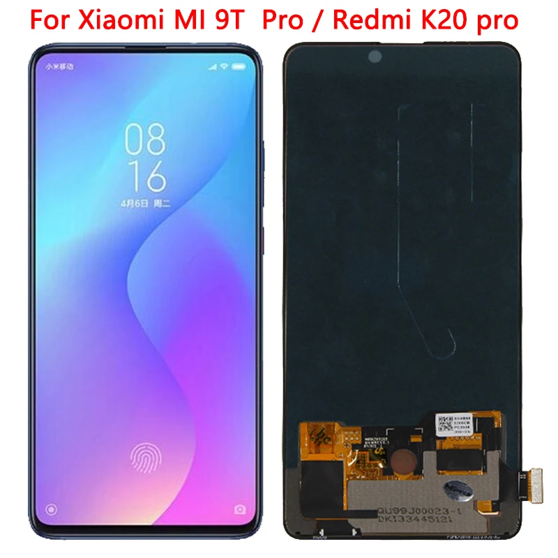Оригинальный AMOLED ЖК дисплей для Xiaomi Mi 9T Pro с рамкой 6 39 дюйма Redmi K20 сенсорный экран