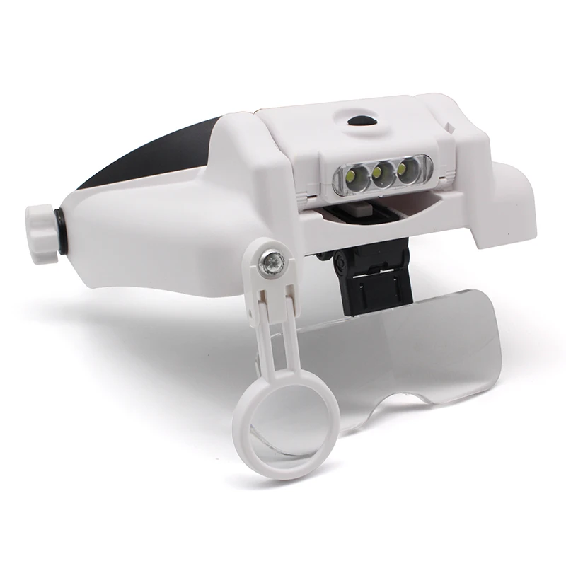 cabeca iluminado lupa recarregavel reparacao solda lupa 01