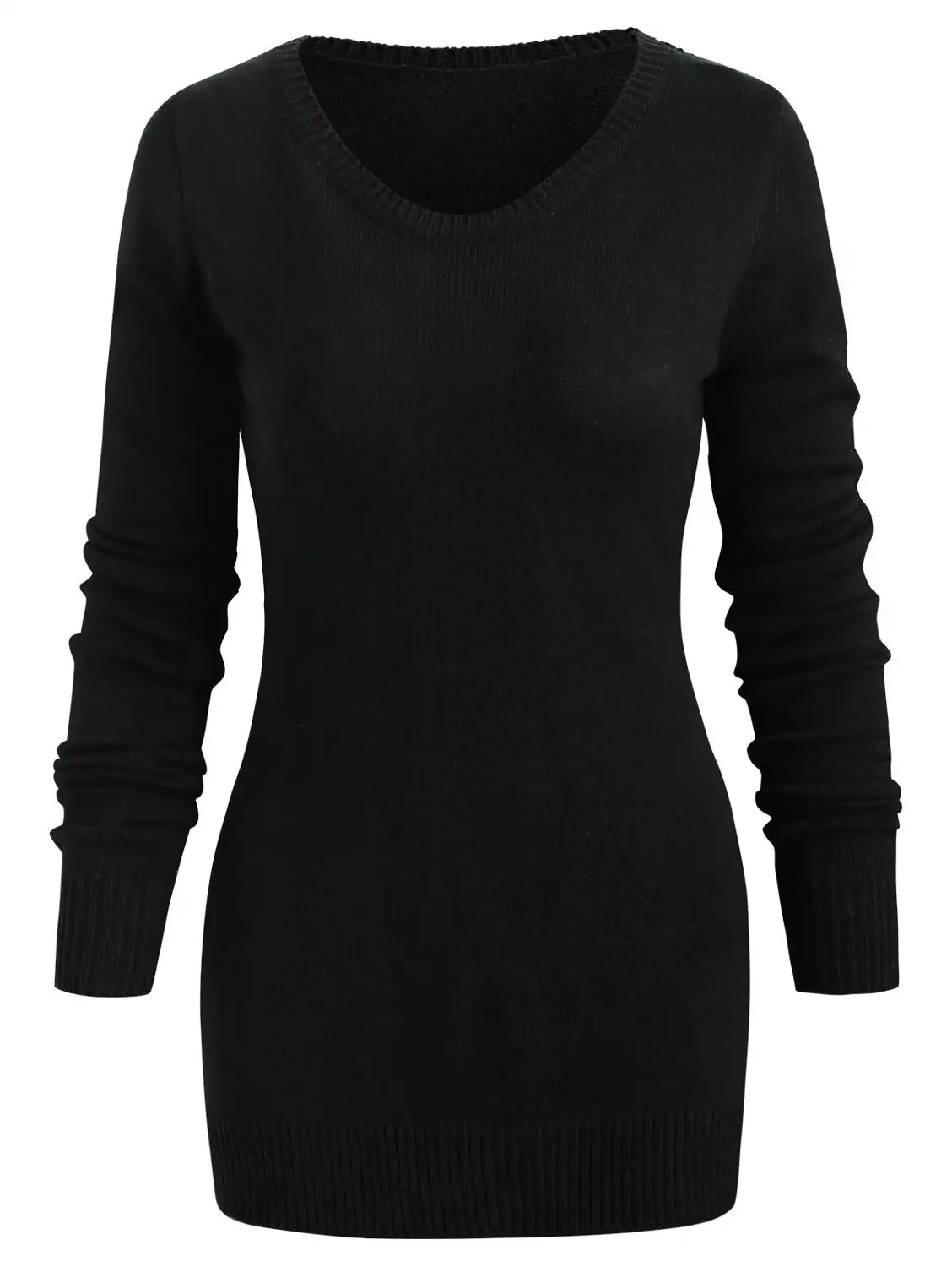 Wipalo Plus Size Pullover Sweater Women Buttons Crew Neck Long Sleeve Sweater With Striped Scarf Winter knitting Ladies Tops Wipalo Plus Size Pullover Sweater Women Buttons Crew Neck Long Sleeve Sweater With Striped Scarf Winter knitting Ladies Tops