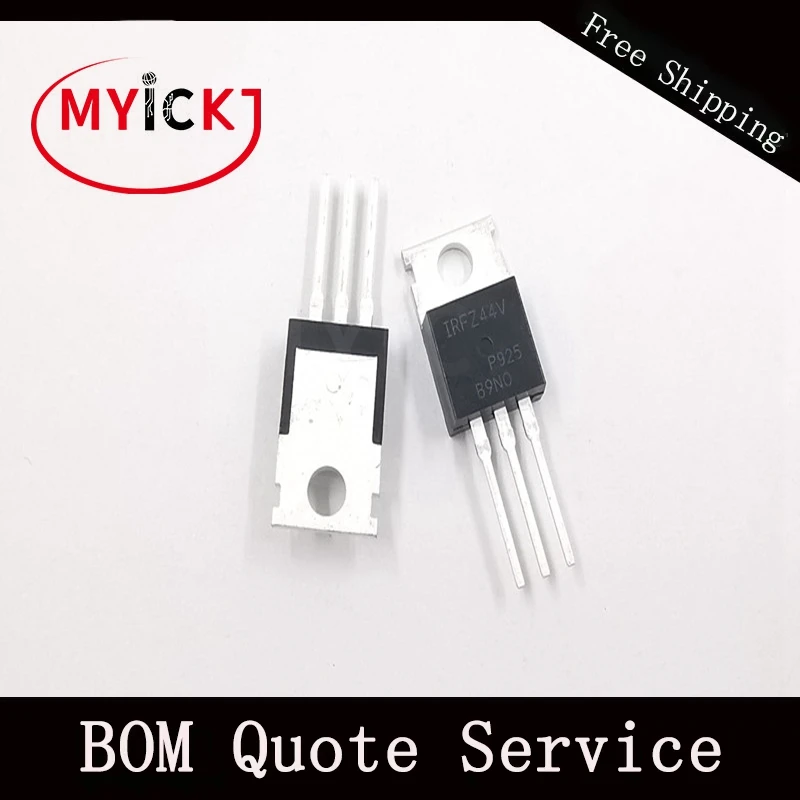 

10PCS IRFZ44V Power MOSFET(Vdss=60V, Rds(on)=16.5mw, Id=55A) IC CHIP