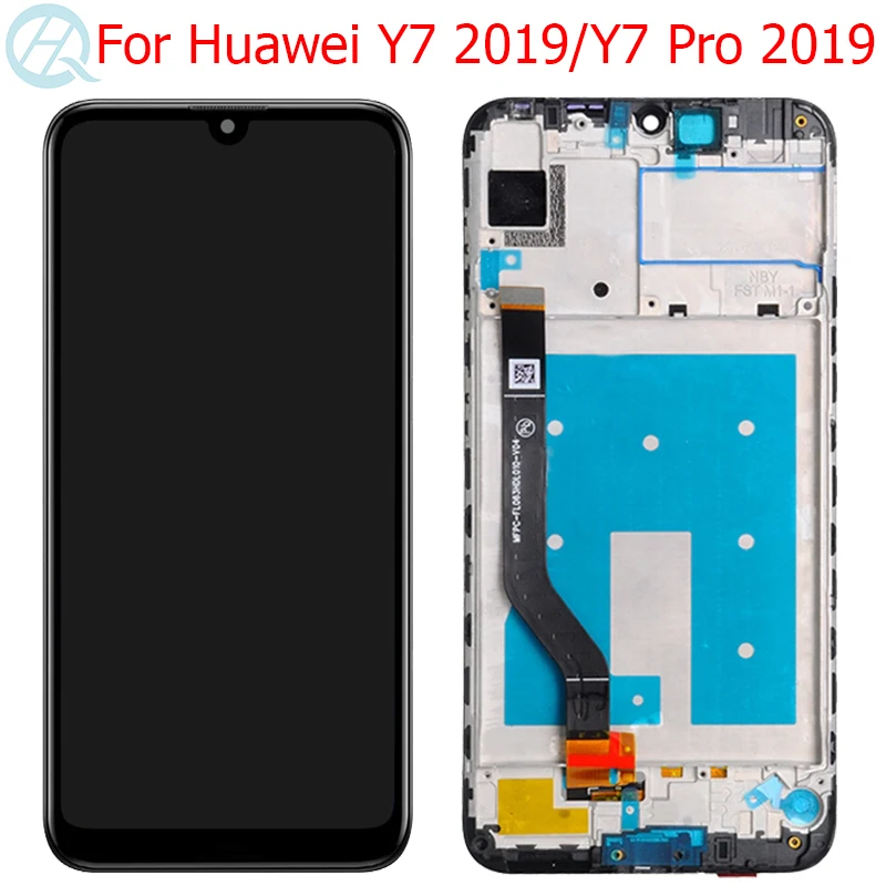 ЖК дисплей с рамкой для Huawei Y7 2019 экран 6 26 дюйма детали экрана Prime г. г|Экраны