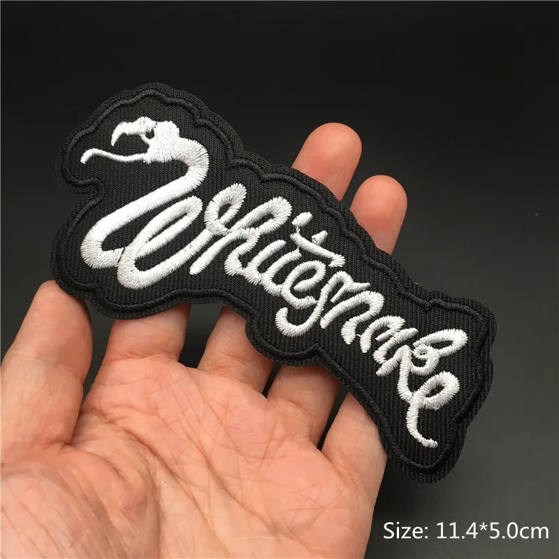 Band Rock Embroidered Patches on Clothes DIY Appliques Stripes Iron on Patches for Clothing Sewing Badges PUNK METAL MUSIC 