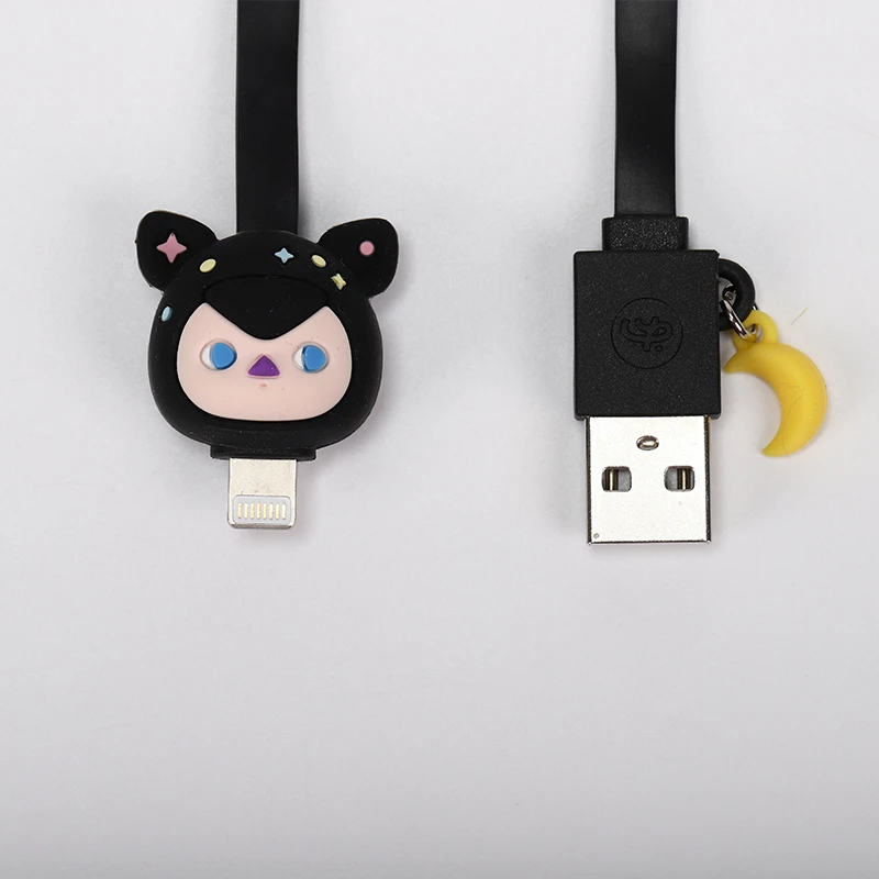 POPMART Pucky глухая коробка серии USB iPhone iPad кабели для устройств Apple случайный подарок коробка