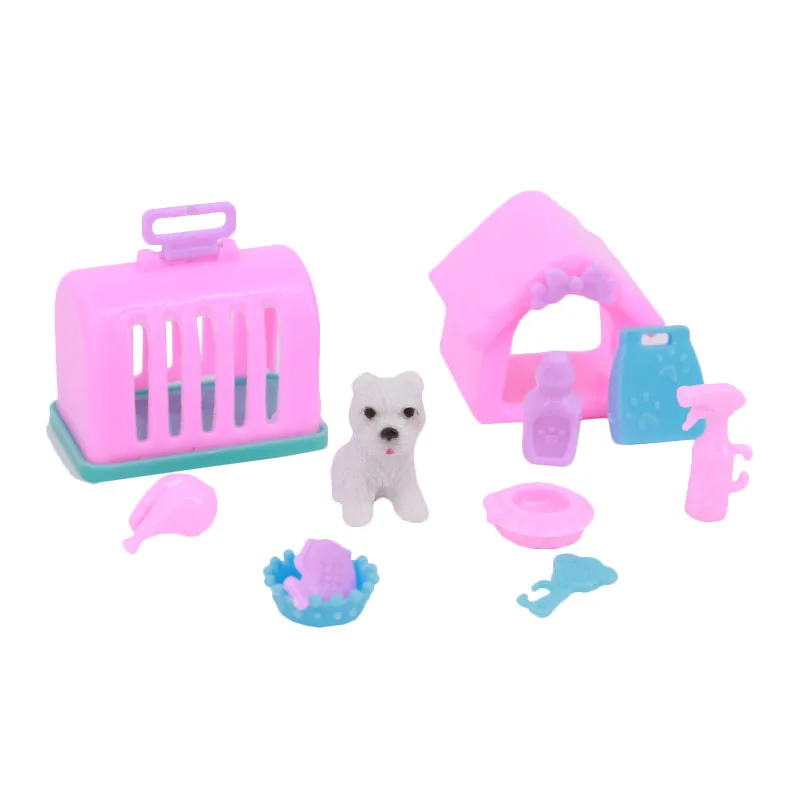 Doll House Accessories Furniture Chair Shoe Rack Mirror Suitable For 30Cm Dolls And Bjd 1:12 Toys Diy
