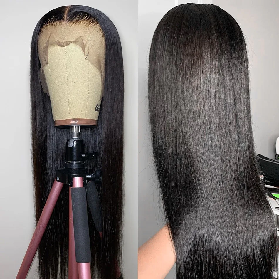 Richgirl Brazilian Straight Wig 13X6 HD Lace Front Human Hair Wigs For Black Women 4X4 5X5 6X6 40 Inch Straight Lace Closure Wig Richgirl Brazilian Straight Wig 13X6 HD Lace Front Human Hair Wigs For Black Women 4X4 5X5 6X6 40 Inch Straight Lace Closure Wig