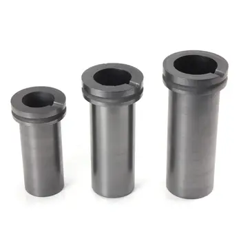 

Pure Graphite Crucible Cup Metal Melting Gold Silver Scrap Furnace Casting
