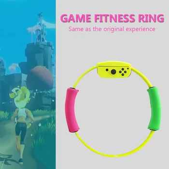 

For Nintendo Switch Ring Controller + Leg Strap for Ring Fit Adventure Same as original experience for Kits/Adults