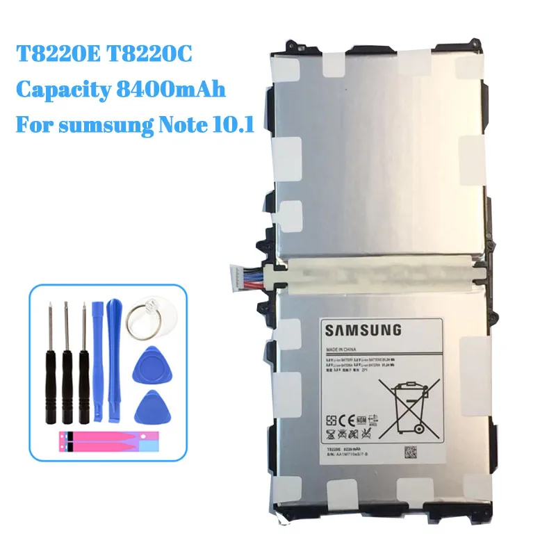 Оригинальный аккумулятор T8220E T8220C для samsung Note 10 1 Tab Pro P600 P601 P605 P607 планшеты с