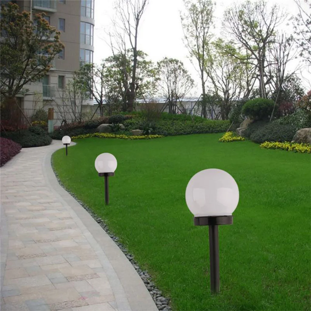 LED Solar Garden Lights Waterproof  Spherical Solar Landscape Lights For Lawn Patio Yard Garden