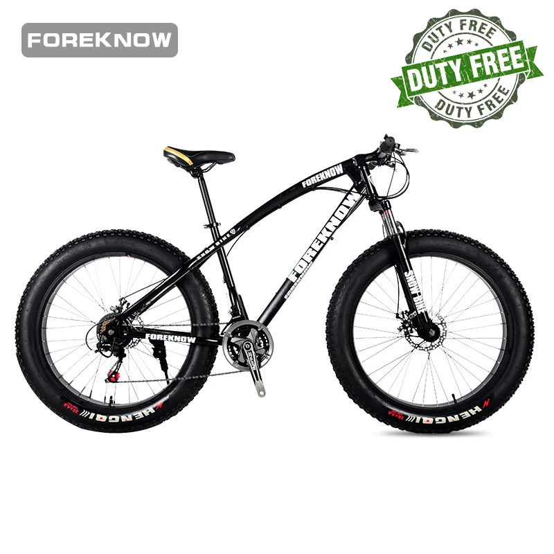 中古】FOREKNOW_ファットバイク_26×4.0_ブラック