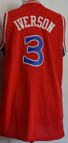 As photo Быстрая, Мужская футболка в стиле Лос-Анжелес Magic 32 Allen 3 Iverson Johnson 1 - Цвет: As photo