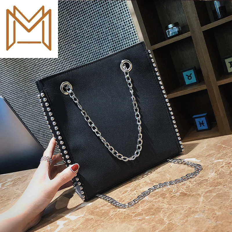 

Small Bag Woman 2019 Tide Matting Support Special Package Single Shoulder Satchel Chain