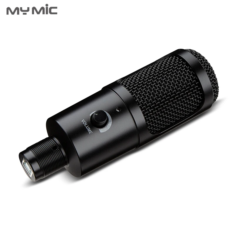 My Mic BM009UX профессиональный микрофон конденсаторный студийный USB микрофон Микрофон с подставкой для компьютера