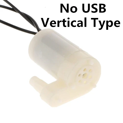 USB 1 Meter Kabel Mute Kleine Wasserpumpe Mini Tauchpumpe P0M5 Schwarz 5V  D9J6