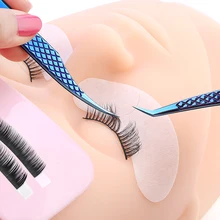 

Professional Eyelashes Tweezers For Lashes Extension Nipper Stainless Steel High Precision Eyelash Extension Eyebrow Tweezers