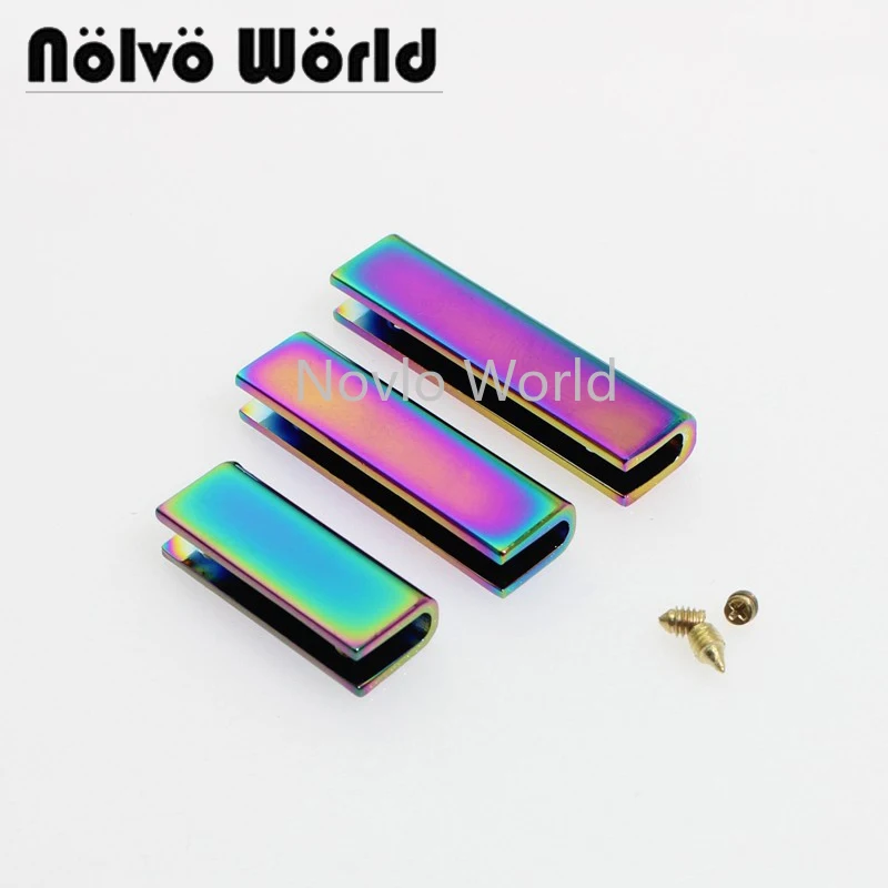 Мир Nolvo 5-20-100 шт. 4 размера радуга 2 5-3 4-3 8 см металлическая кромка винты для сумок