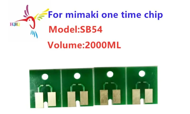 2000 мл один раз чип SB54 для Mimaki CJV150-75 CJV150-107 CJV150-130 CJV150-160 CJV300-130 CJV300-160 JV5-130S JV5-160S принтер