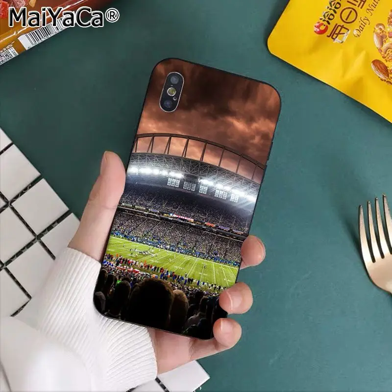 MaiYaCa Барселона Домашний футбольный стадион Новинка чехол для телефона Fundas чехол для Apple iPhone 8 7 6 6S Plus X XS MAX 5 5S SE XR чехлы - Цвет: A10