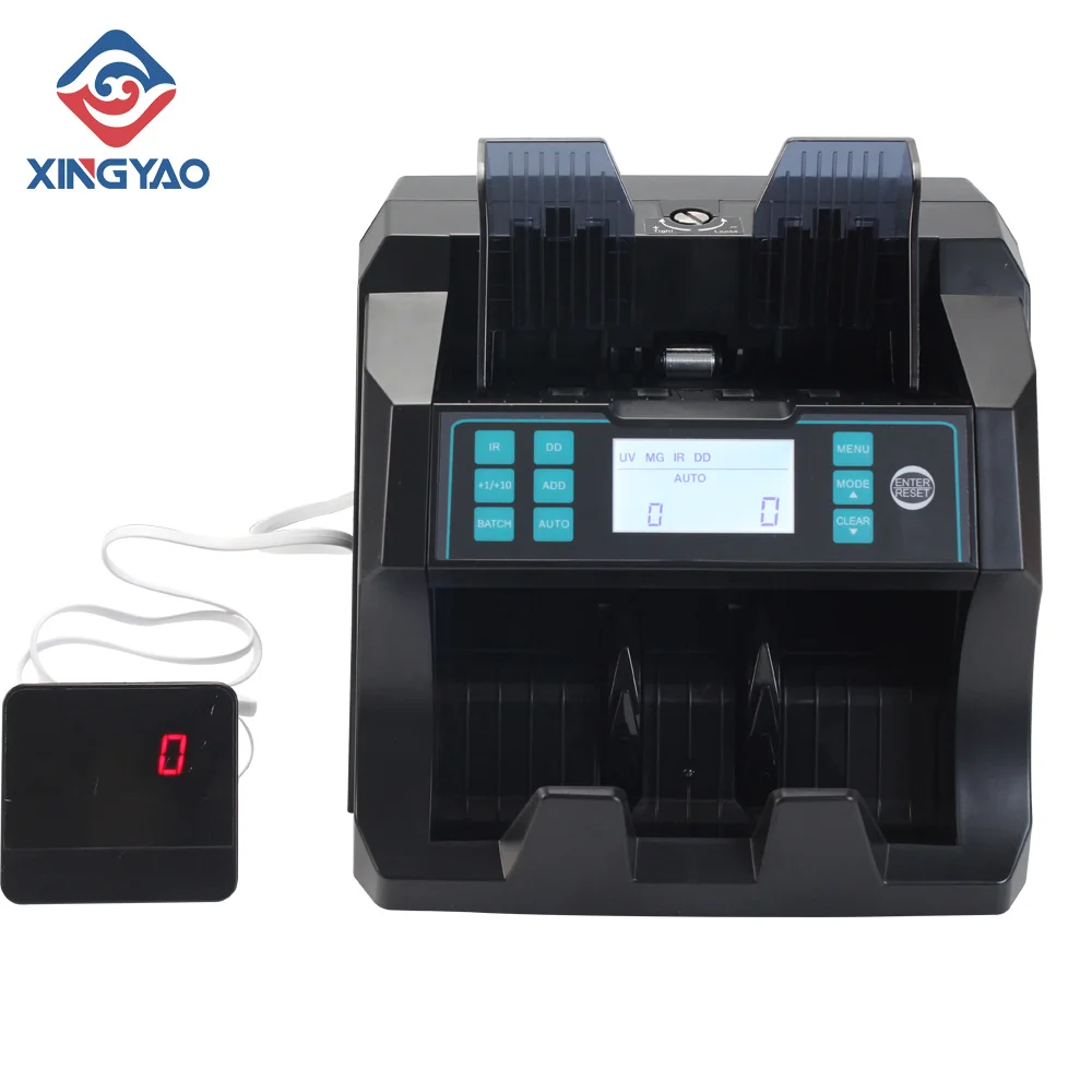 

UV/MG/IR/DD 100-240V Wide Voltage Front-loading Money counter USD EUR Peru Canadian Billnote Counting Machine