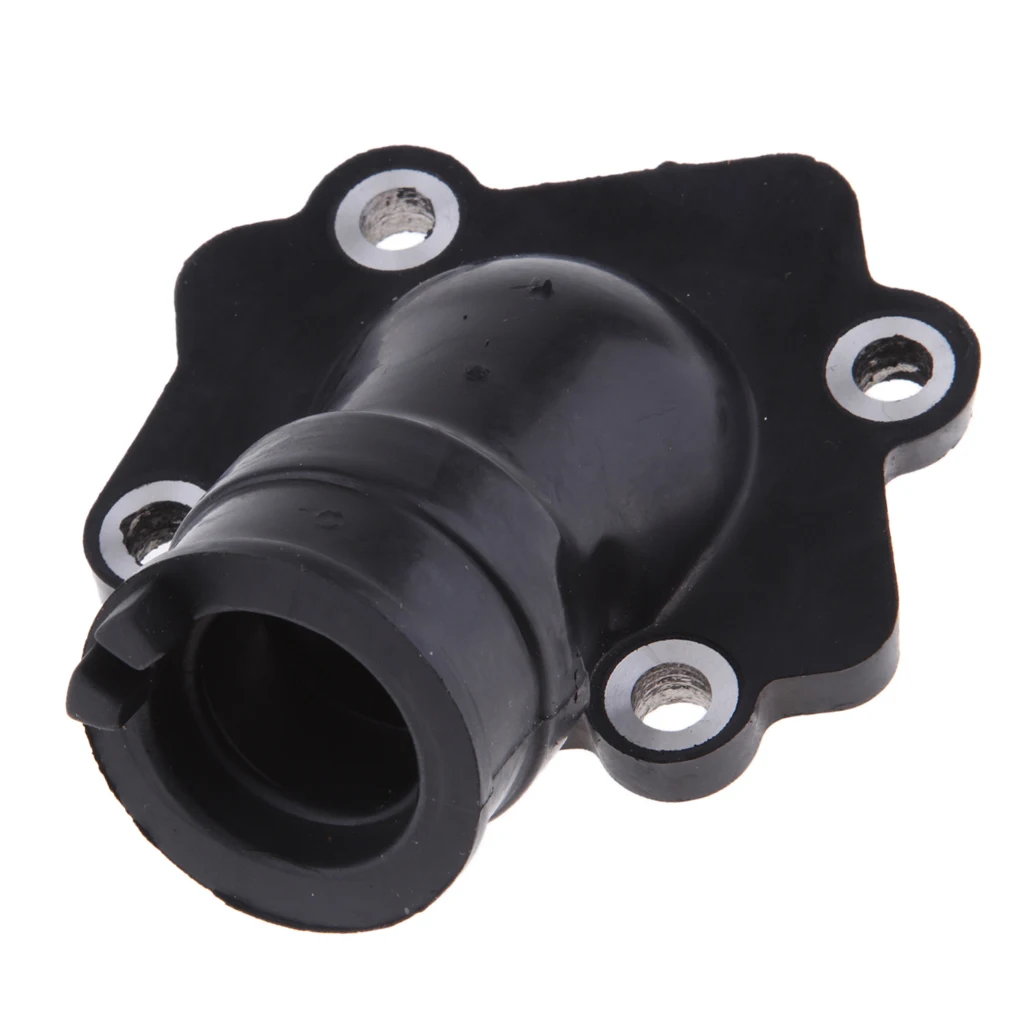 Black Rubber Intake Manifold Boot Joint Carburetor for Yamaha Aerox/Jog 50